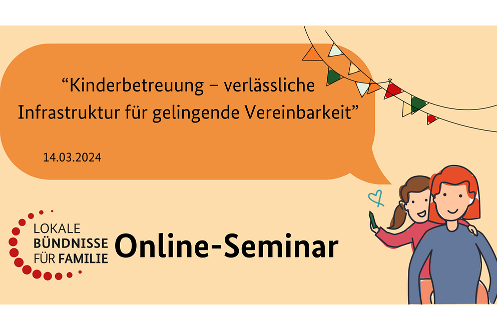 Vorschaubild zur Dokumentation: „Kinderbetreuung – verlässliche Infrastruktur für gelingende Vereinbarkeit“