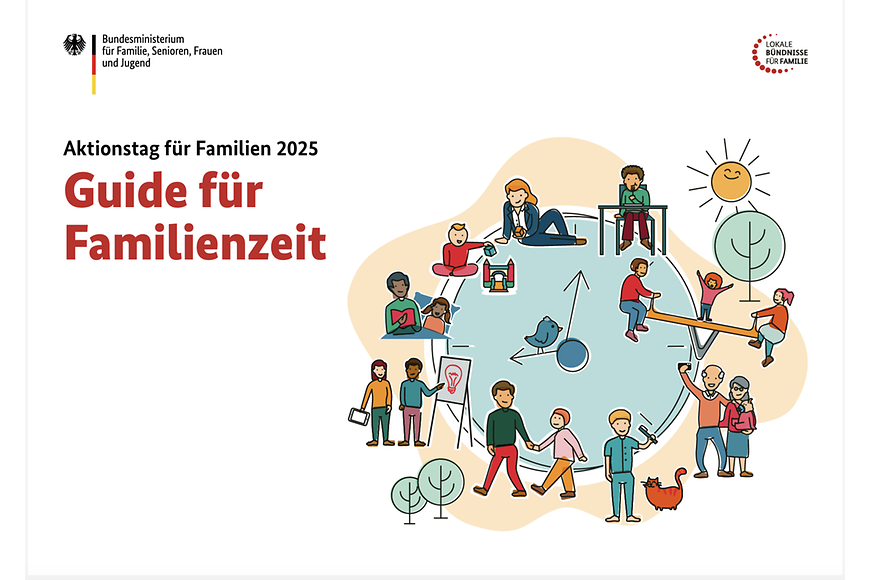 Cover des Guides für Familienzeit